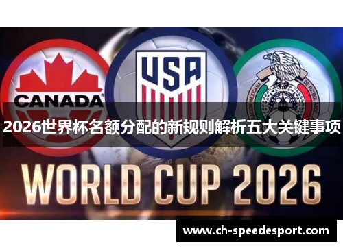 2026世界杯名额分配的新规则解析五大关键事项